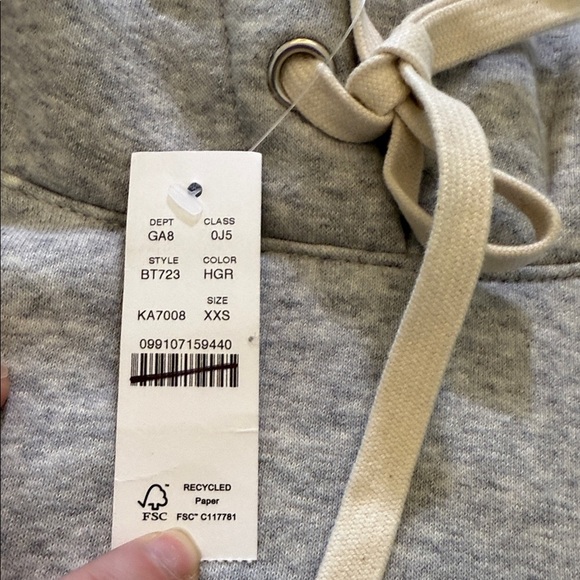 J. Crew Heritage fleece hoodie Size XXS - Picture 5 of 11